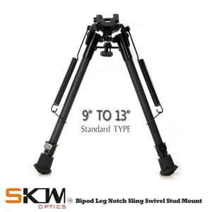 SKWgear 9-13 standard Bipod for carabine Leg Notch Sling Swivel Stud Mount 9-13 inch Picatinny rail
SKWgear 9-13 standard Bipod for carabine Leg Notch Sling Swivel Stud Mount 9-13 inch Picatinny rail