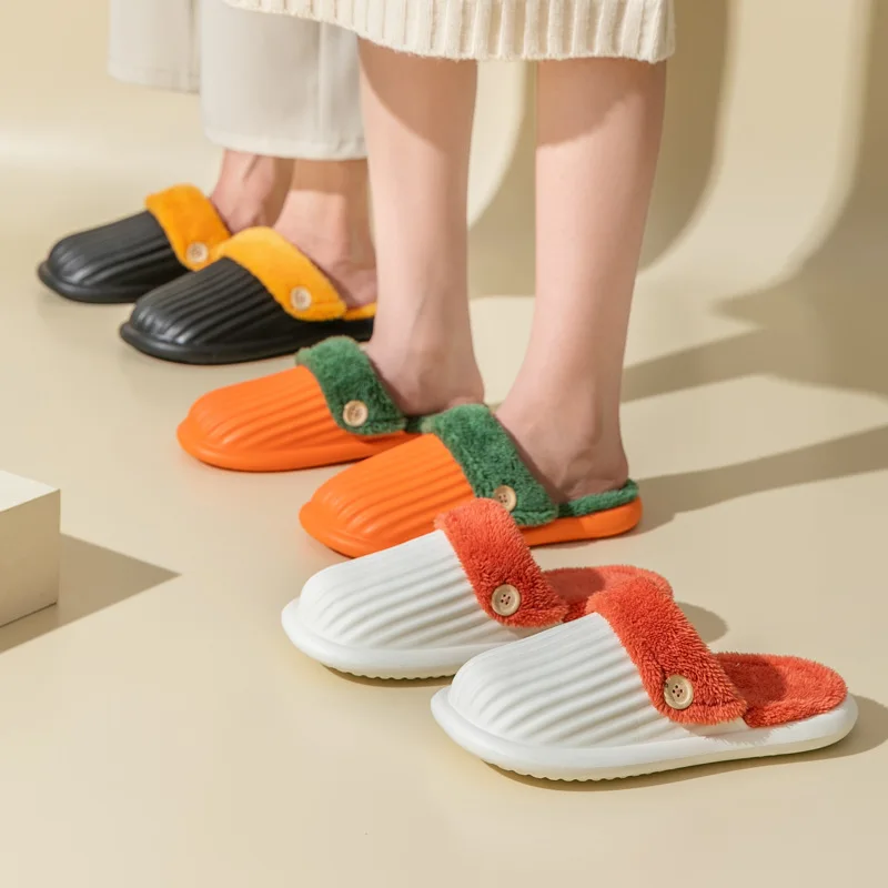2022 New Bag Heel Waterproof Cotton Slippers Cotton Warm Indoor Non-Slip Indoor Ladies Home Couple Thick-Soled Winter Slippers
2022 New Bag Heel Waterproof Cotton Slippers Cotton Warm Indoor Non-Slip Indoor Ladies Home Couple Thick-Soled Winter Slippers