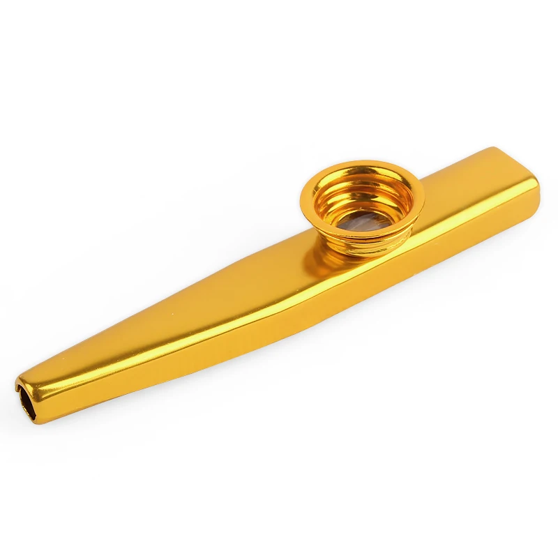 Metal Golden Kazoo Mouth Harmonica Flute Kids Party Gift Kid Musical Instrument
Metal Golden Kazoo Mouth Harmonica Flute Kids Party Gift Kid Musical Instrument