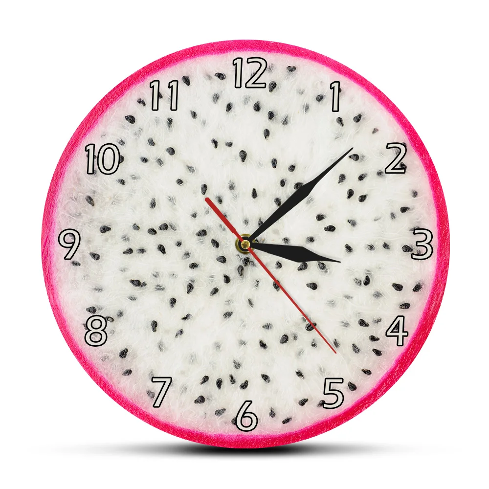 Round Acrylic Desert King Dragon Fruit Print Wall Clock Vine Plant Pitaya Hylocereus Slice Hanging Non Ticking orologio parete
Round Acrylic Desert King Dragon Fruit Print Wall Clock Vine Plant Pitaya Hylocereus Slice Hanging Non Ticking orologio parete