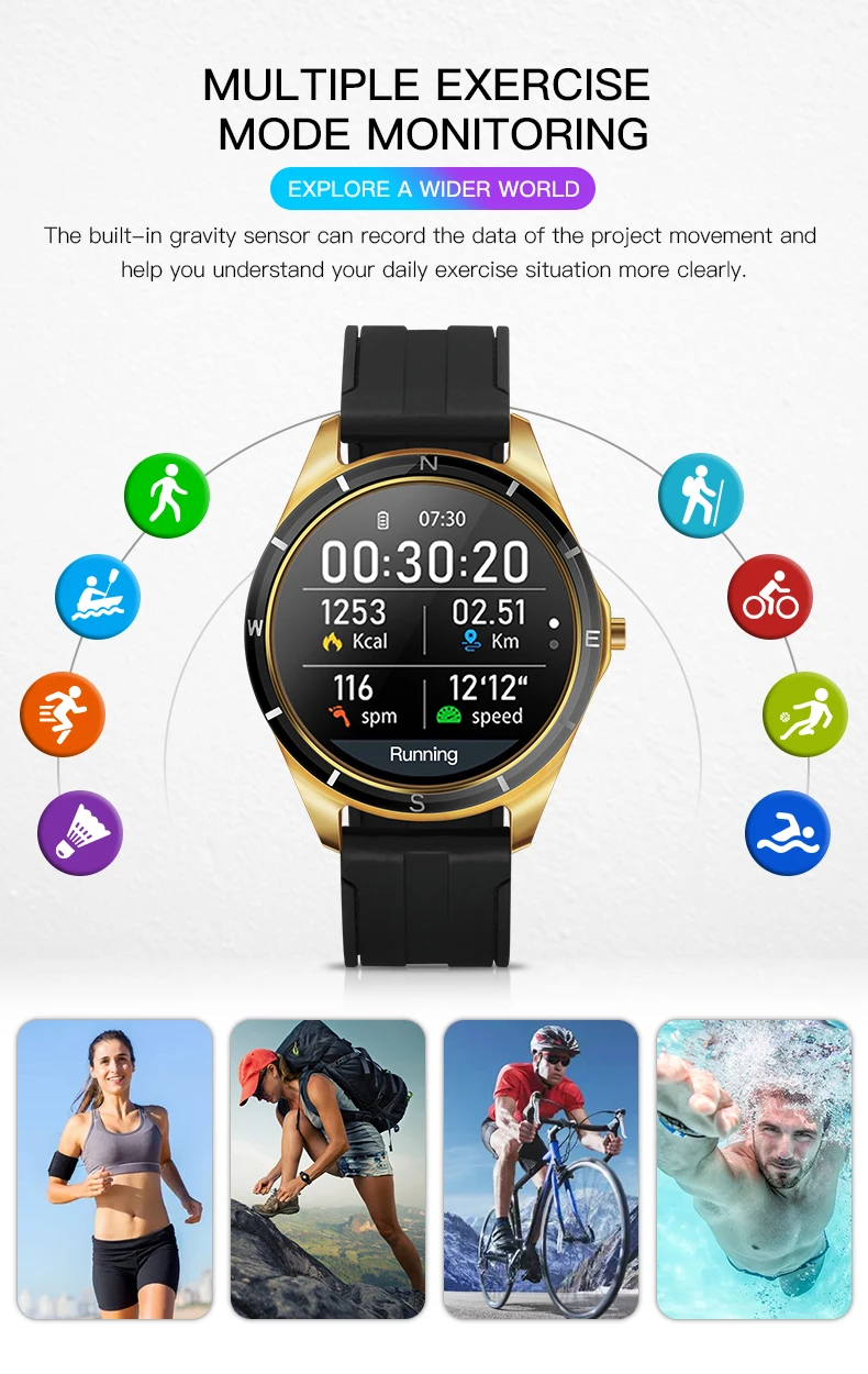 K20 Smart Watch Blood Pressure Blood Oxygen Health Exercise Tracking Men Business Watch Message Phone Reminder For Android Ios
K20 Smart Watch Blood Pressure Blood Oxygen Health Exercise Tracking Men Business Watch Message Phone Reminder For Android Ios