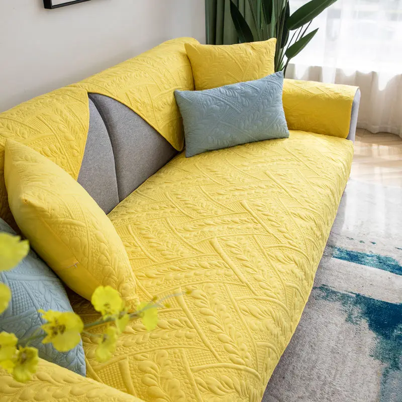 High Quality Modern Brief Solid Color Sectional Sofa Cover Quilted Elegant Soft Sofa Towel Anti-slip Couch Cover for Living Room
High Quality Modern Brief Solid Color Sectional Sofa Cover Quilted Elegant Soft Sofa Towel Anti-slip Couch Cover for Living Room