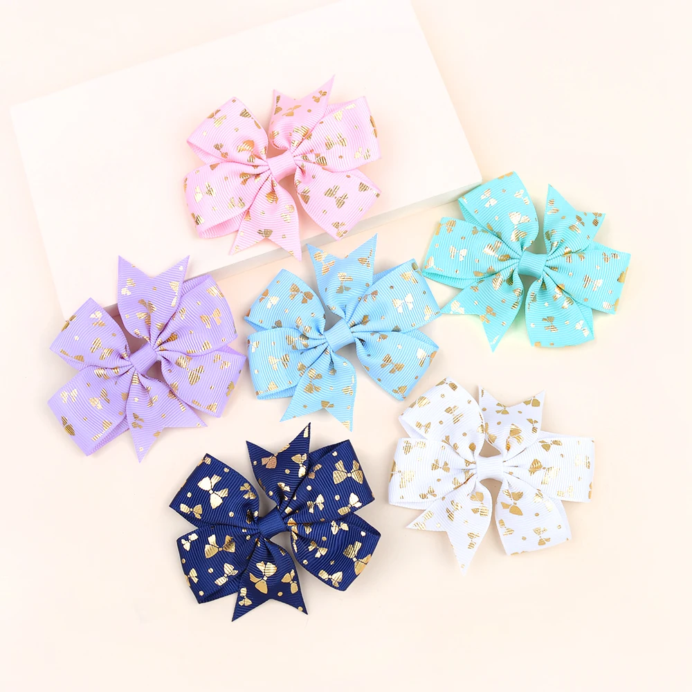 6Pcs/Set Cute Bows Printed Ribbon Hair Bows With Clip For Kids Girls Boutique Print Hairpins Barrettes Headwear Hair Accessories
6Pcs/Set Cute Bows Printed Ribbon Hair Bows With Clip For Kids Girls Boutique Print Hairpins Barrettes Headwear Hair Accessories