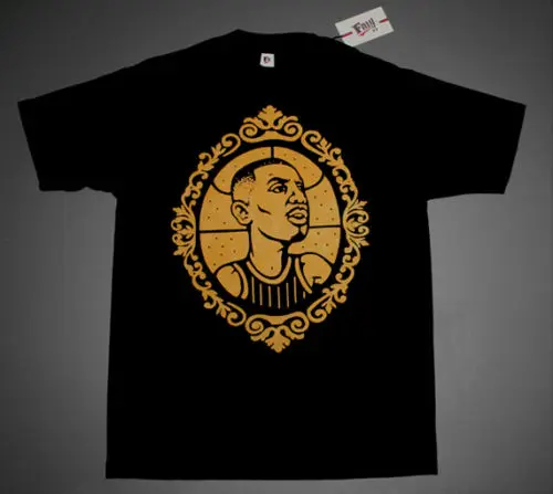 Новинка Fnly94 heier 2 трон рубашка Penny Hardaway Gold foamposite pro|Мужские футболки| |