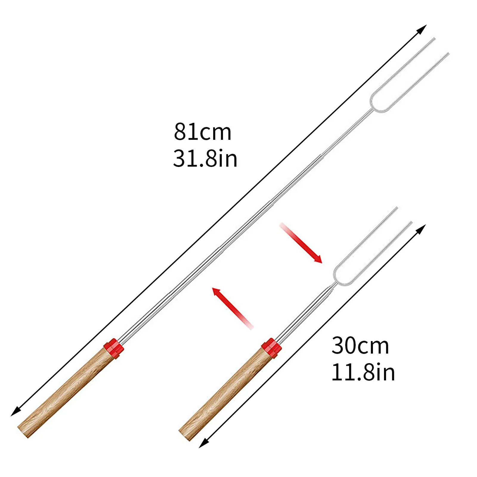 8pcs Safer Stainless Steel BBQ Marshmallow Roasting Sticks Extending Roaster Telescoping for Home Kitchen Backyard BBQ
8pcs Safer Stainless Steel BBQ Marshmallow Roasting Sticks Extending Roaster Telescoping for Home Kitchen Backyard BBQ