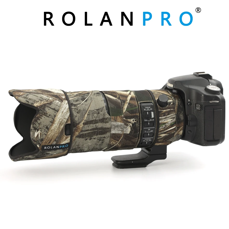 ROLANPRO нейлоновое водонепроницаемое камуфляжное покрытие для объективов Sigma 70-200 мм F/2,8, спортивная защита от дождя, защитный чехол для наружн...
ROLANPRO нейлоновое водонепроницаемое камуфляжное покрытие для объективов Sigma 70-200 мм F/2,8, спортивная защита от дождя, защитный чехол для наружн...