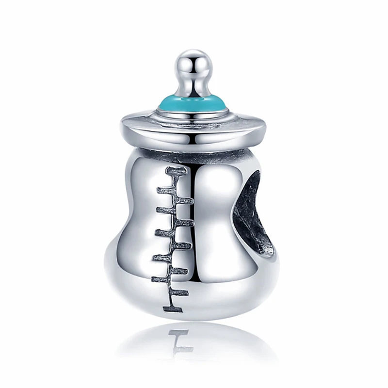 925 Sterling Silver Beads Baby Milk Bottle Memory Charm Fit Original Pandora Bracelet Women DIY Jewelry Making Gift
925 Sterling Silver Beads Baby Milk Bottle Memory Charm Fit Original Pandora Bracelet Women DIY Jewelry Making Gift