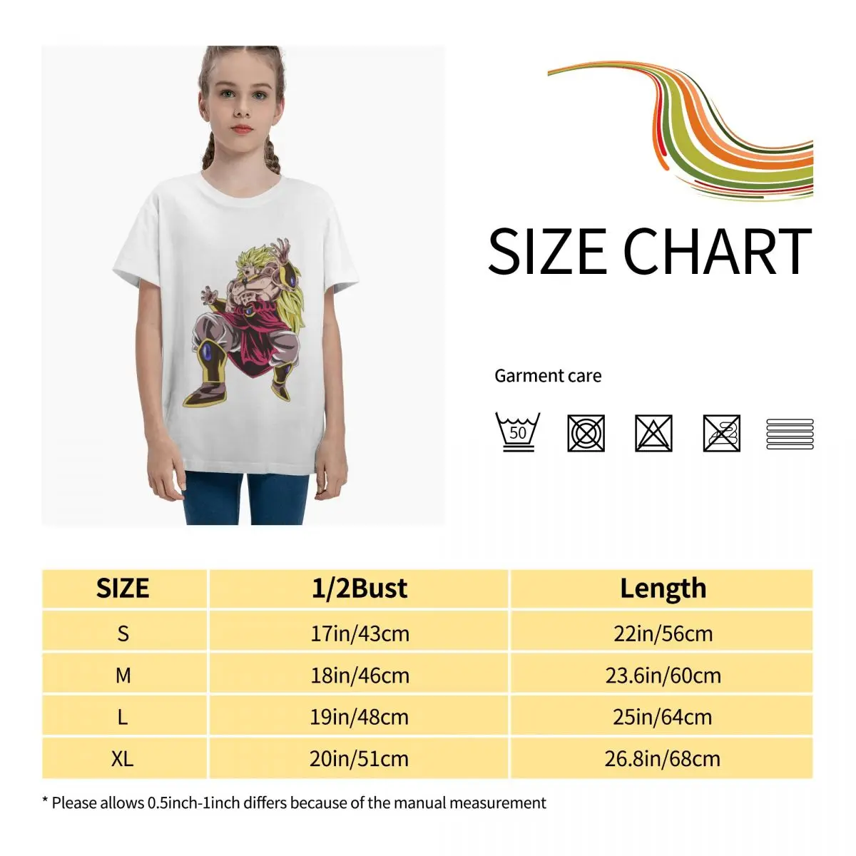 Anime Fans Majin Broly Q Girl's T Shirts Version to good build Short sleeveRound neck T-shirt 
Anime Fans Majin Broly Q Girl's T Shirts Version to good build Short sleeveRound neck T-shirt