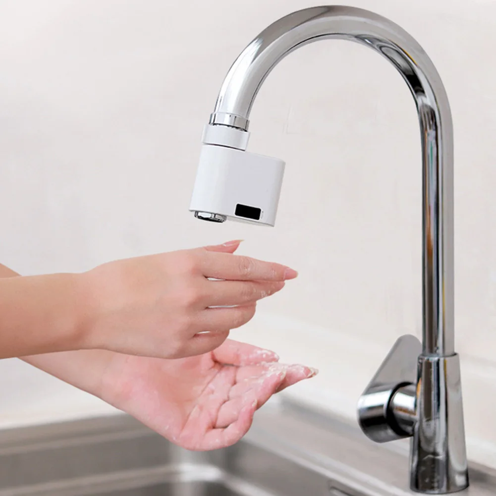 Kitchen Bathroom USB Charging Touchless Smart Wash Basin Infrared Sensor Faucet Accessory Nozzle Automatic Inductive Water Saver
Kitchen Bathroom USB Charging Touchless Smart Wash Basin Infrared Sensor Faucet Accessory Nozzle Automatic Inductive Water Saver