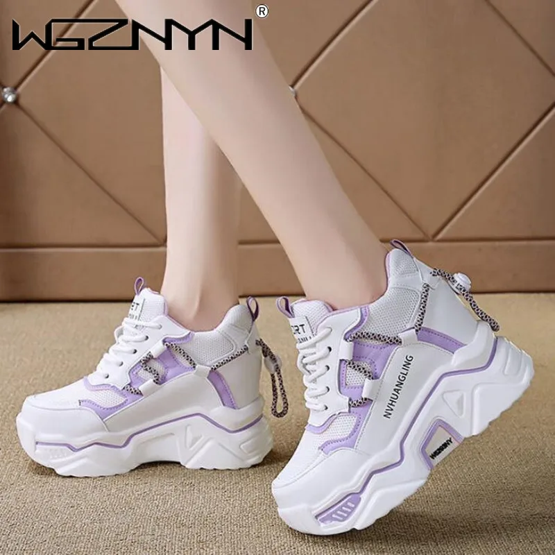 Classic Women Platform Chunky Sneakers High Lace-up Casual Vulcanize Shoes Women Luxury Designer Old Dad Female Fashion Sneakers
Classic Women Platform Chunky Sneakers High Lace-up Casual Vulcanize Shoes Women Luxury Designer Old Dad Female Fashion Sneakers
