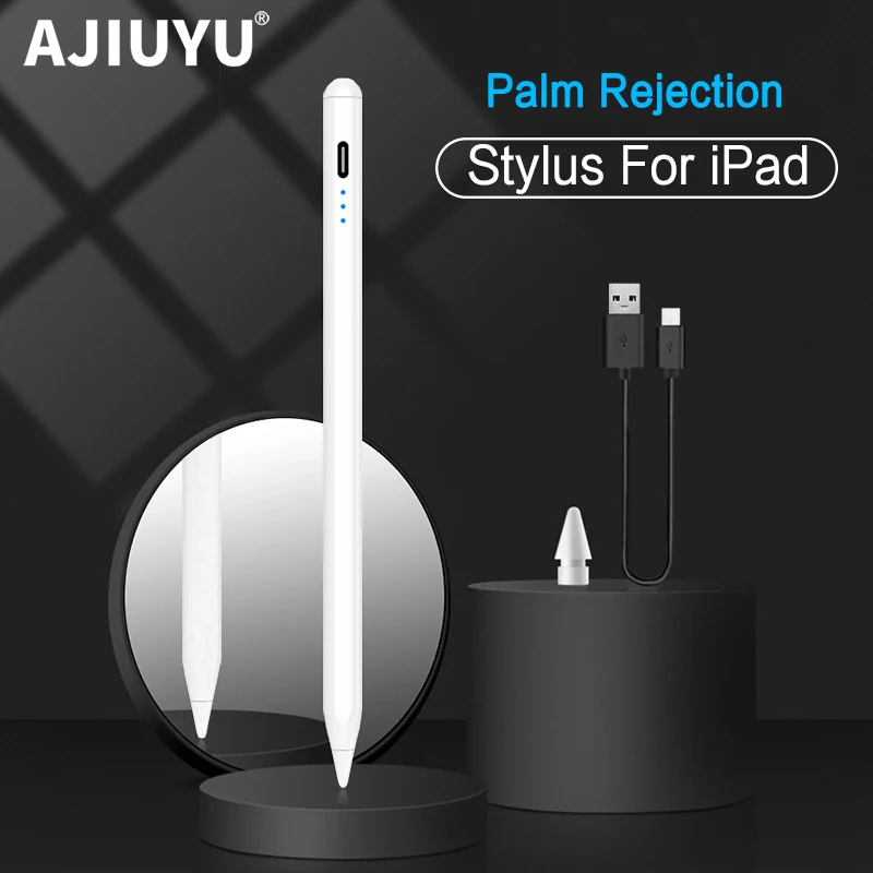 Stylus Pen For iPad Pro 11 3th Pro 12.9 5th 4th Pencil Palm Rejection For iPad 10.2 9th 8th 2021 Mini 6 Air 4 Pressure Touch Pen
Stylus Pen For iPad Pro 11 3th Pro 12.9 5th 4th Pencil Palm Rejection For iPad 10.2 9th 8th 2021 Mini 6 Air 4 Pressure Touch Pen