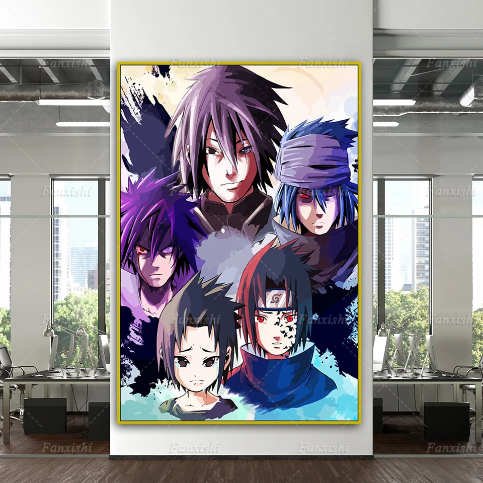 Naruto Sasuke Uchiha Japanese Anime Canvas Poster And Prints Wall Art Painting Home Decor Pictures Modern Living Room Cuadros
Naruto Sasuke Uchiha Japanese Anime Canvas Poster And Prints Wall Art Painting Home Decor Pictures Modern Living Room Cuadros
