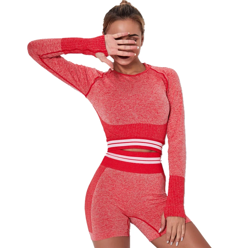 2020 New Set Female Sport Gym Clothes Women Fitness Shorts Set Sexy Hight Waist Shorts Women Seamless Sports Fitness Legging Set
2020 New Set Female Sport Gym Clothes Women Fitness Shorts Set Sexy Hight Waist Shorts Women Seamless Sports Fitness Legging Set