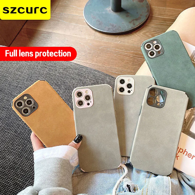 Lambskin Leather For iPhone 13 Pro Max Case iphone 12 Pro Max case Soft Silicone Shockproof For iphone 11 case XR XSMAX
Lambskin Leather For iPhone 13 Pro Max Case iphone 12 Pro Max case Soft Silicone Shockproof For iphone 11 case XR XSMAX
