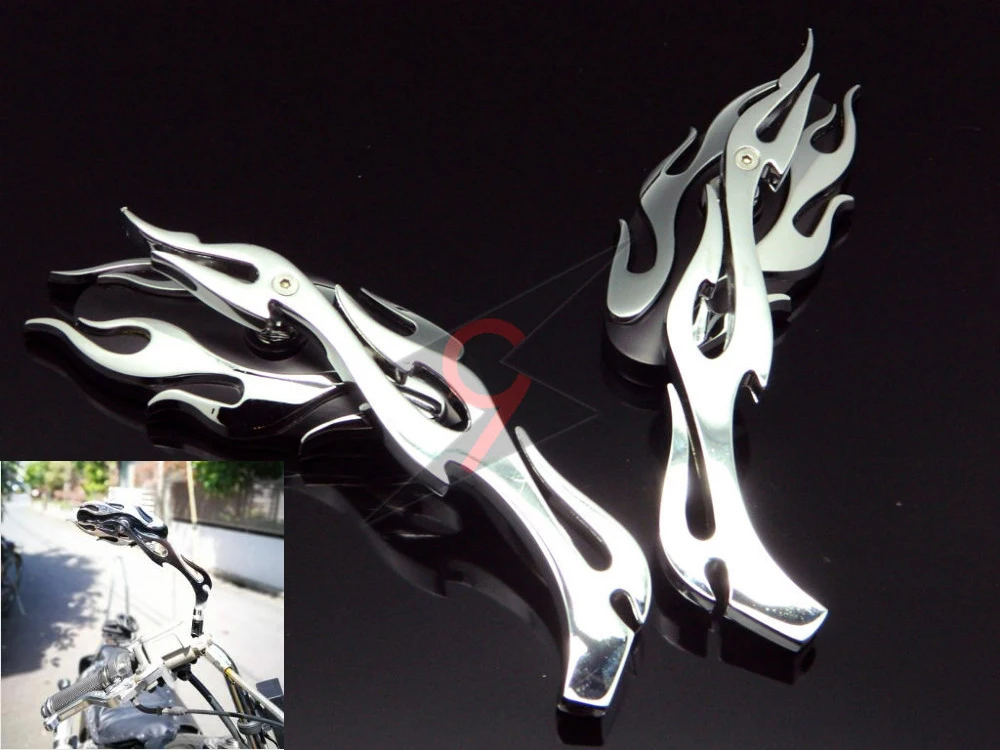 Зеркало заднего вида хромированное овальное в форме пламени, боковые зеркала для мотоциклов Honda, Yamaha, Suzuki, Kawasaki, Cruiser, Chopper, Bobber на заказ
Зеркало заднего вида хромированное овальное в форме пламени, боковые зеркала для мотоциклов Honda, Yamaha, Suzuki, Kawasaki, Cruiser, Chopper, Bobber на заказ