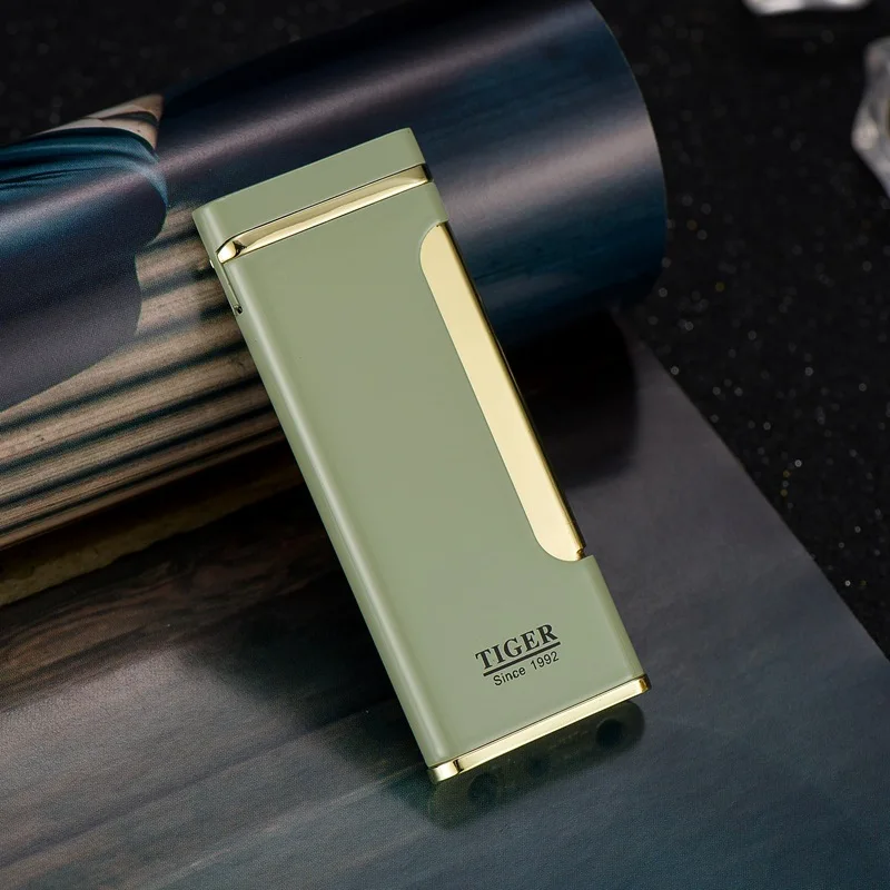 Ultra Thinlized Fashion Men's Lighter Butane Torch Windproof Lighter Metal Blue Flame Lighter Turbo Lighter
Ultra Thinlized Fashion Men's Lighter Butane Torch Windproof Lighter Metal Blue Flame Lighter Turbo Lighter