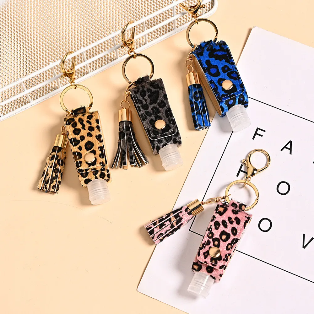 30ml Hand Sanitizer Leather Keychain Holder Travel Bottle Refillable Container Flip Reusable Bottle With Tassel Keychain Carrier
30ml Hand Sanitizer Leather Keychain Holder Travel Bottle Refillable Container Flip Reusable Bottle With Tassel Keychain Carrier