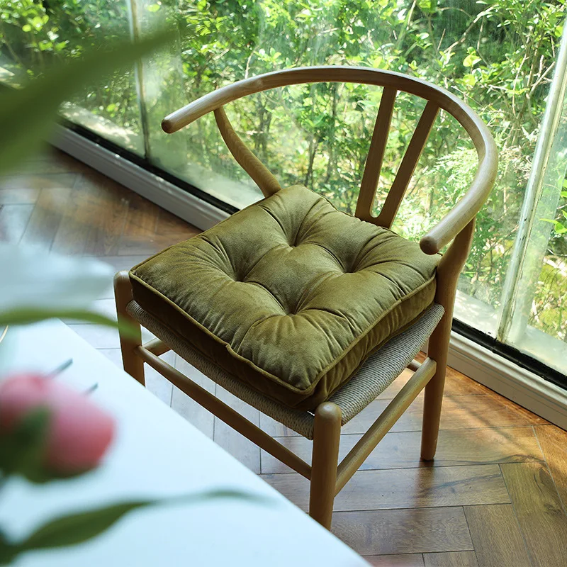 Multi Color Dirty Resistant Chair Cushion Dining Chair Tie Rope Cushion Balcony Bay Window Comfortable Cushion Home Decoration
Multi Color Dirty Resistant Chair Cushion Dining Chair Tie Rope Cushion Balcony Bay Window Comfortable Cushion Home Decoration