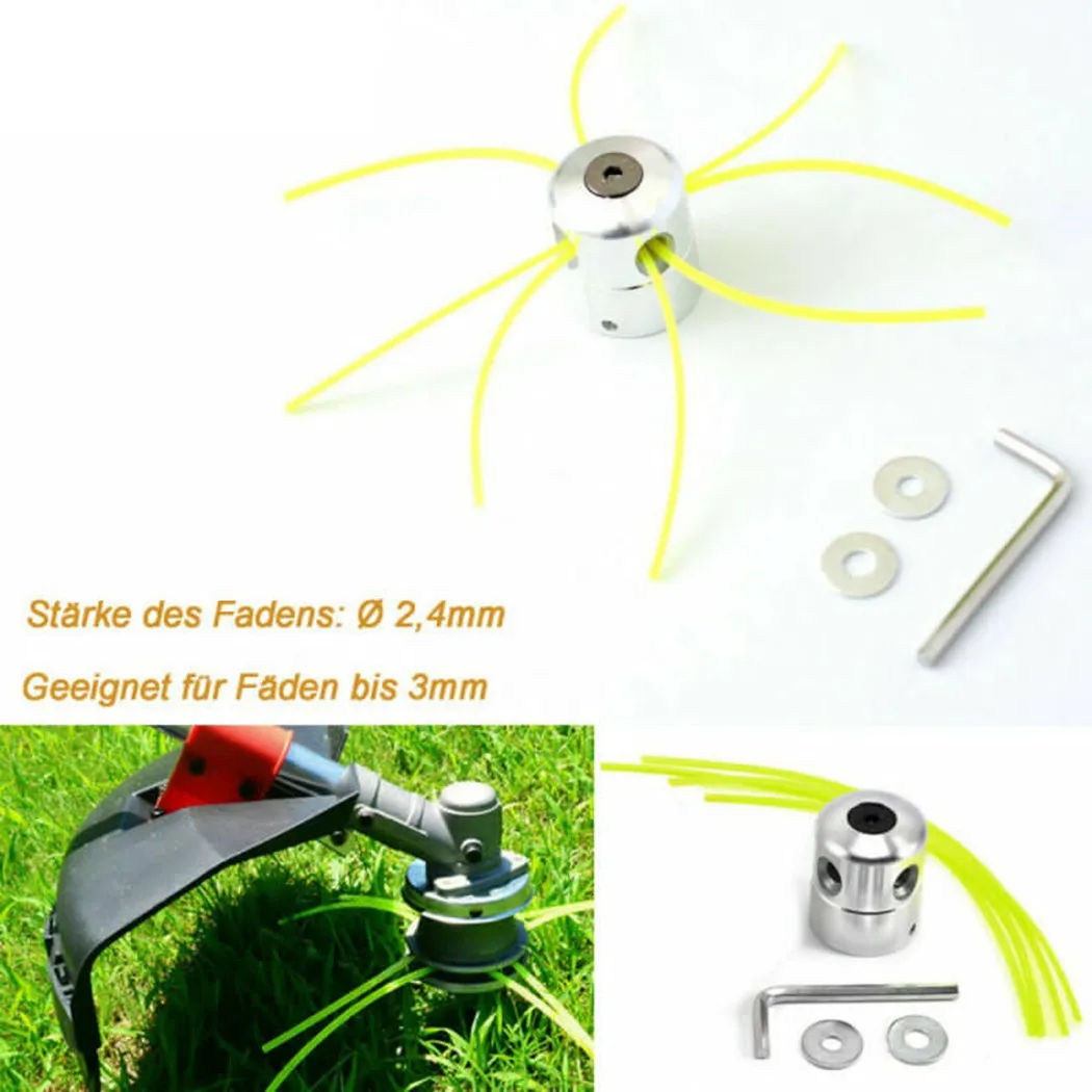 290124 Double Line Grass Trimmer Head Line Spool 2.4 To 3 Mm Aluminum Thread Head Spool For Fuxtec Motor Induction Brushcutter
290124 Double Line Grass Trimmer Head Line Spool 2.4 To 3 Mm Aluminum Thread Head Spool For Fuxtec Motor Induction Brushcutter