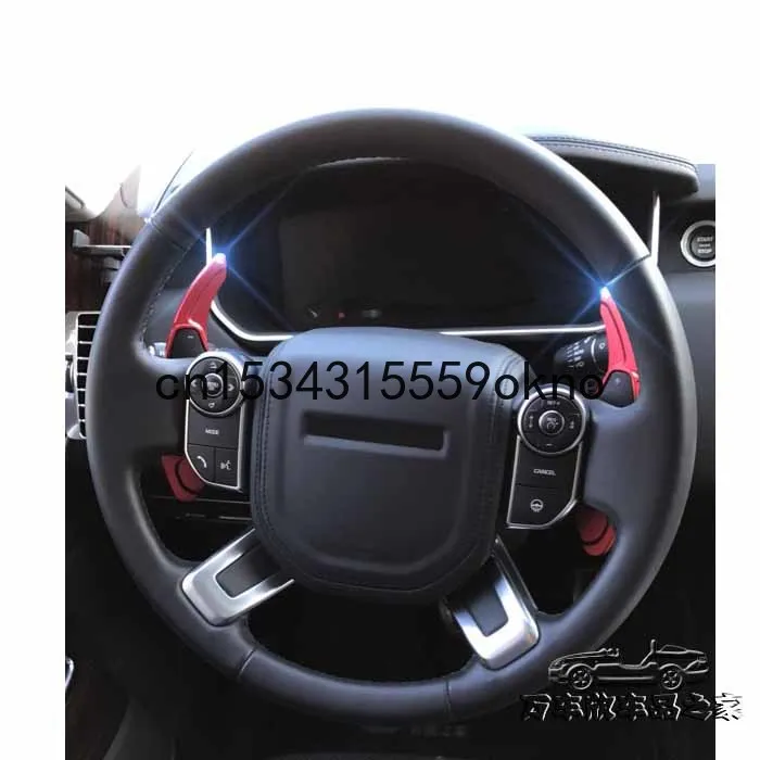 

Aluminium Alloy Car Steering Wheel Shift Paddle Blade Shifter Extension For Land Rover Discovery 4 Freelander 2 Evoque