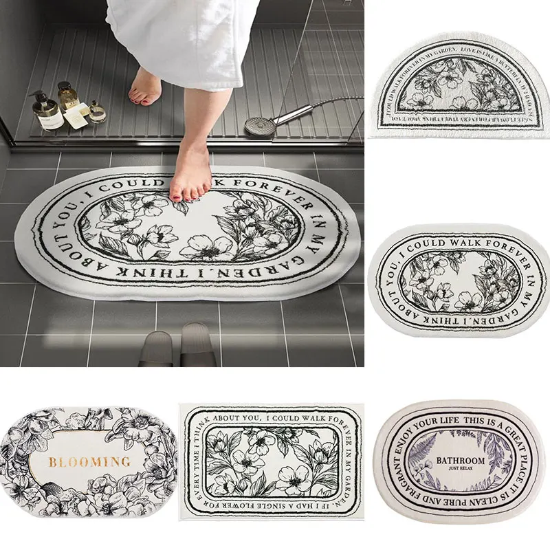 Area Rugs Entrance Mats Doormat Porch Absorbent Carpets Thicken Balcony Foot Pad Non-Slip Bath Mat
Area Rugs Entrance Mats Doormat Porch Absorbent Carpets Thicken Balcony Foot Pad Non-Slip Bath Mat