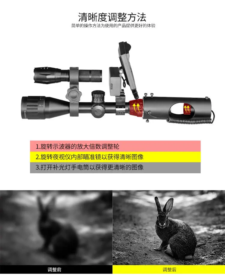 Digital LowLight Night Vision Device 850m Infrared LED IR Night Vision Hunting Scopes Optics Sight Hunting Camera Hunting
Digital LowLight Night Vision Device 850m Infrared LED IR Night Vision Hunting Scopes Optics Sight Hunting Camera Hunting