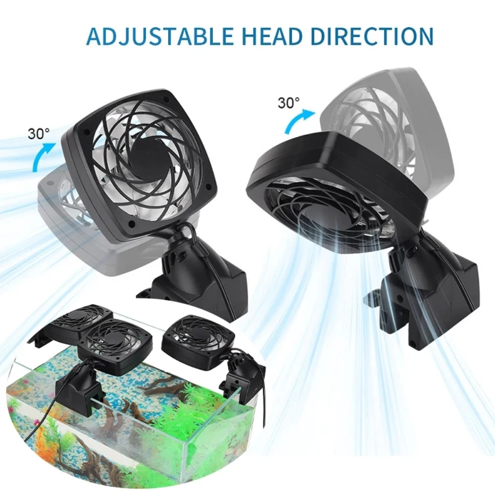 110-240V Aquarium Fan Automatic Temperature Control Tank Cooling 360 Rotating Fish Tank Fan Water Cooling Mute Detachable 1-4Set
110-240V Aquarium Fan Automatic Temperature Control Tank Cooling 360 Rotating Fish Tank Fan Water Cooling Mute Detachable 1-4Set
