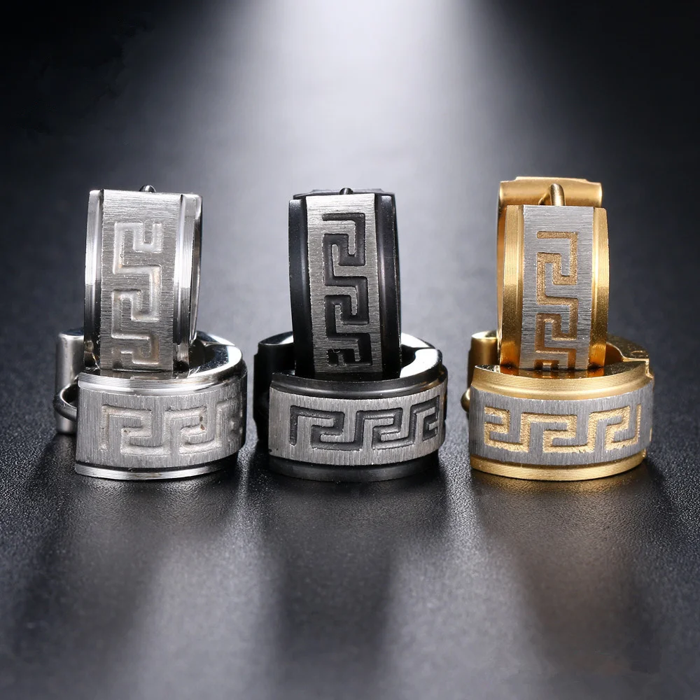 Классические модные золотые и серебряные серьги, маленькие простые серьги-кольца из нержавеющей стали для женщин и мужчин, эффектные ювели...
Классические модные золотые и серебряные серьги, маленькие простые серьги-кольца из нержавеющей стали для женщин и мужчин, эффектные ювели...