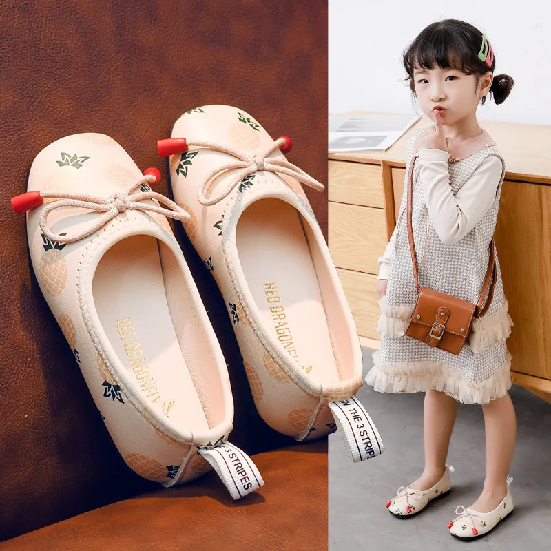 Kids Shoes Lovely Fruit Leather Shoes Girls Princess Shoes Strawberry Children Flats Slip On Spring Antumn Shoes B704
Kids Shoes Lovely Fruit Leather Shoes Girls Princess Shoes Strawberry Children Flats Slip On Spring Antumn Shoes B704