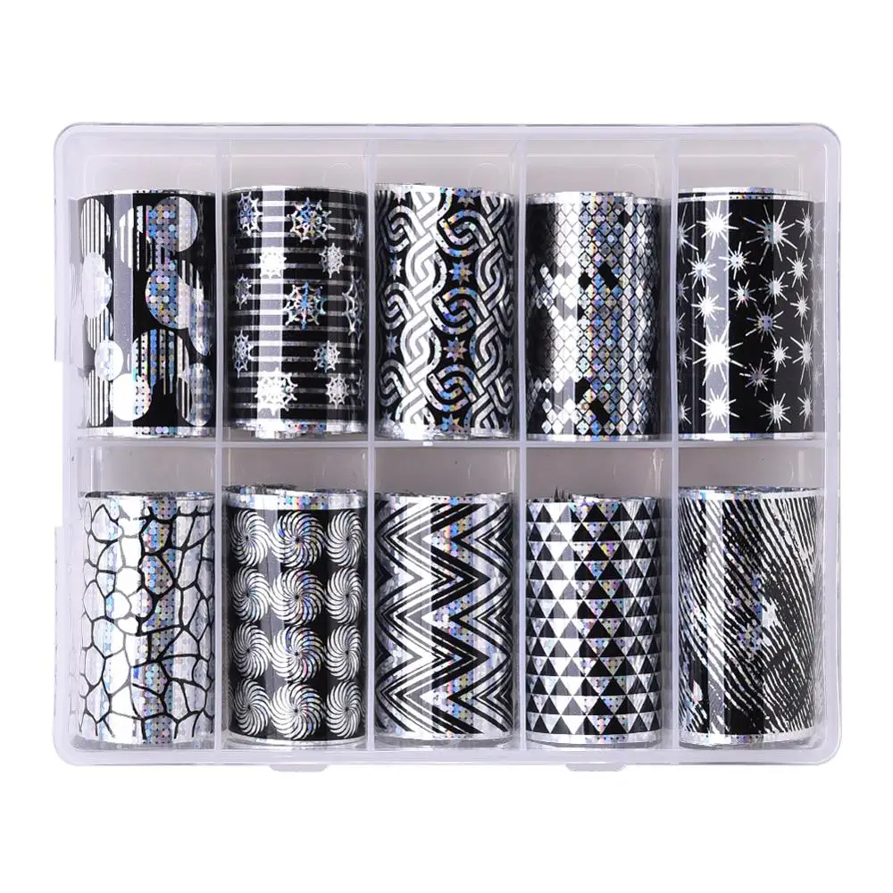 10 rolls/box Nail Art Transfer Stickers Decals 100x4cm Leopard Print Pattern DIY Nail Tips Decoration for Women Nail Foils
10 rolls/box Nail Art Transfer Stickers Decals 100x4cm Leopard Print Pattern DIY Nail Tips Decoration for Women Nail Foils