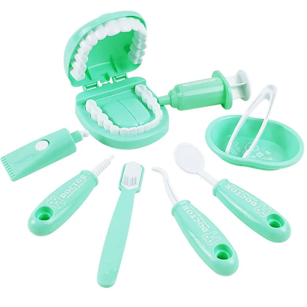 9 Pcs Kid Dentist Toy Pretend Dentist Check Tooth Model Set Educational Role-Playing Simulation Children Learning Toy
9 Pcs Kid Dentist Toy Pretend Dentist Check Tooth Model Set Educational Role-Playing Simulation Children Learning Toy