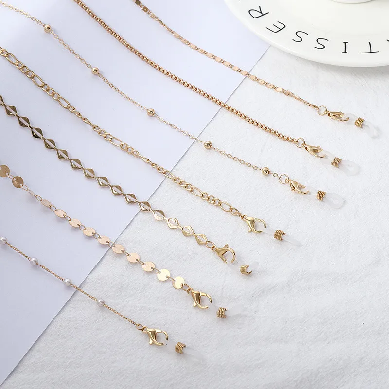Fashion Pearl Glasses Chain Women Men Eyeglass Cord Sunglasses Retainer Holder Eyewear Lanyard Neck Strap Rope
Fashion Pearl Glasses Chain Women Men Eyeglass Cord Sunglasses Retainer Holder Eyewear Lanyard Neck Strap Rope