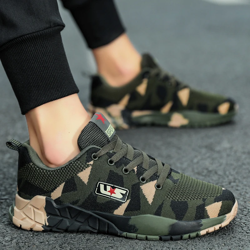 2021 Running Shoes Men Camouflage Sneakers Non Slip Army Green Lightweight Athletic Running Walking Gym Athletic Run Shoes
2021 Running Shoes Men Camouflage Sneakers Non Slip Army Green Lightweight Athletic Running Walking Gym Athletic Run Shoes
