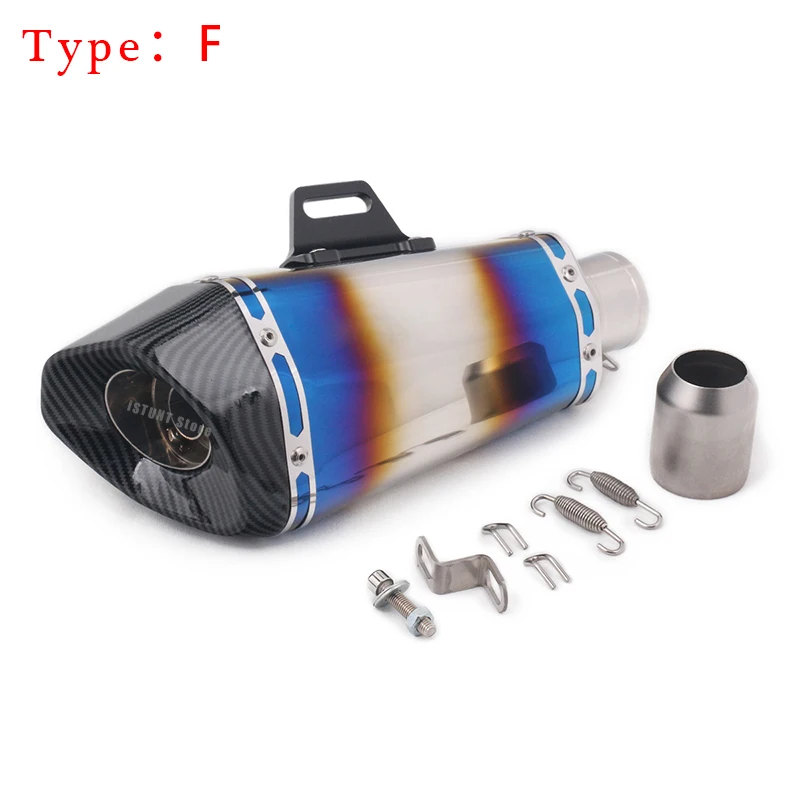 Universal 36-51mm Motorcycle Exhaust Pipe Escape Modified Muffler DB Killer moto Scooter For R25 Z750 R6 ATV MT07 MT125 CBR500
Universal 36-51mm Motorcycle Exhaust Pipe Escape Modified Muffler DB Killer moto Scooter For R25 Z750 R6 ATV MT07 MT125 CBR500