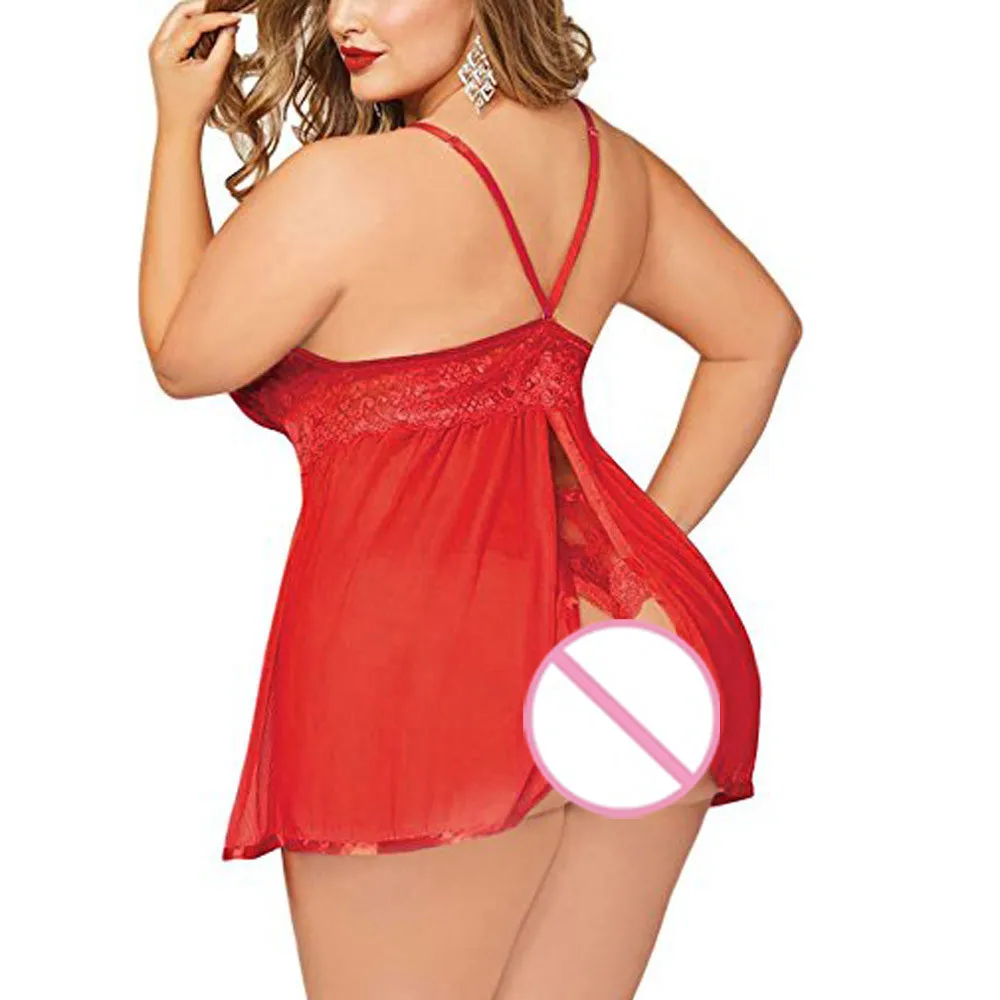 Sexy lingerie pajamas for women kigurumi home clothes nightie lenceria Plus Size Open Back Lingerie Lace Babydoll Sleepwear h5
Sexy lingerie pajamas for women kigurumi home clothes nightie lenceria Plus Size Open Back Lingerie Lace Babydoll Sleepwear h5