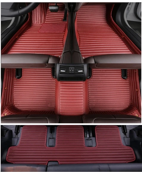 Top quality! Custom full set car floor mats + trunk mat for Toyota Sequoia 7 seats 2018-2008 waterproof carpets for Sequoia 2013
Top quality! Custom full set car floor mats + trunk mat for Toyota Sequoia 7 seats 2018-2008 waterproof carpets for Sequoia 2013