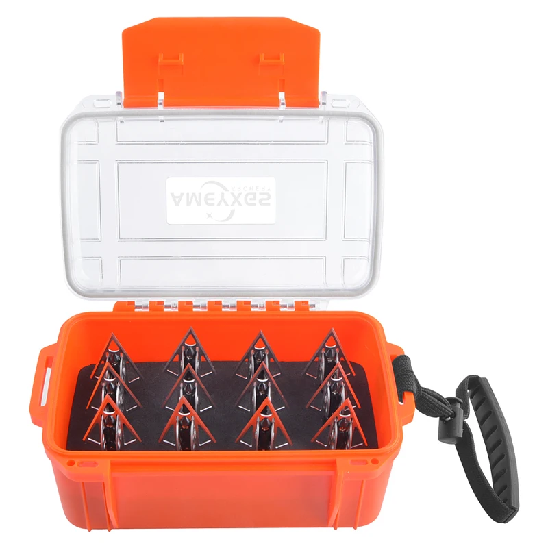 1Pc Archery Arrowhead Box Recurve/Compound Bow Broadheads Storage Outdoor Shooting Training Hunting Bow and Arrow Accessories
1Pc Archery Arrowhead Box Recurve/Compound Bow Broadheads Storage Outdoor Shooting Training Hunting Bow and Arrow Accessories