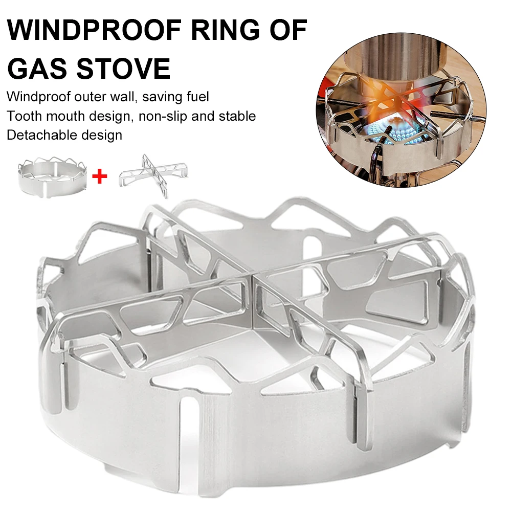 Gas Stove Windshield Shelf Bracket Stainless Steel Windproof Ring For Outdoor Camping Picnic Kitchen Cooking Stove accessories
Gas Stove Windshield Shelf Bracket Stainless Steel Windproof Ring For Outdoor Camping Picnic Kitchen Cooking Stove accessories