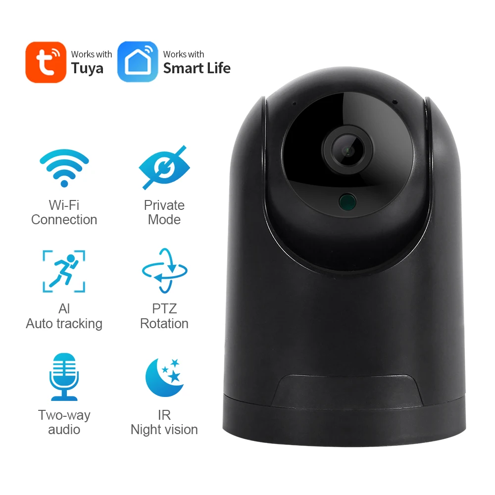 Lofjers 1080P HD Smart Home Mini Surveillance Camera Security Video IP Camera AI Automatic Tracking Wireless Monitor
Lofjers 1080P HD Smart Home Mini Surveillance Camera Security Video IP Camera AI Automatic Tracking Wireless Monitor