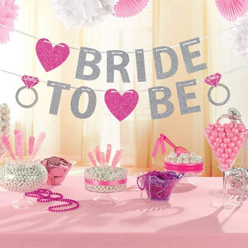 Баннер для невесты, Золотой/Серебряный Блестящий знак для свадьбы, помолвки, украшения для вечеринки, девичника 
Баннер для невесты, Золотой/Серебряный Блестящий знак для свадьбы, помолвки, украшения для вечеринки, девичника