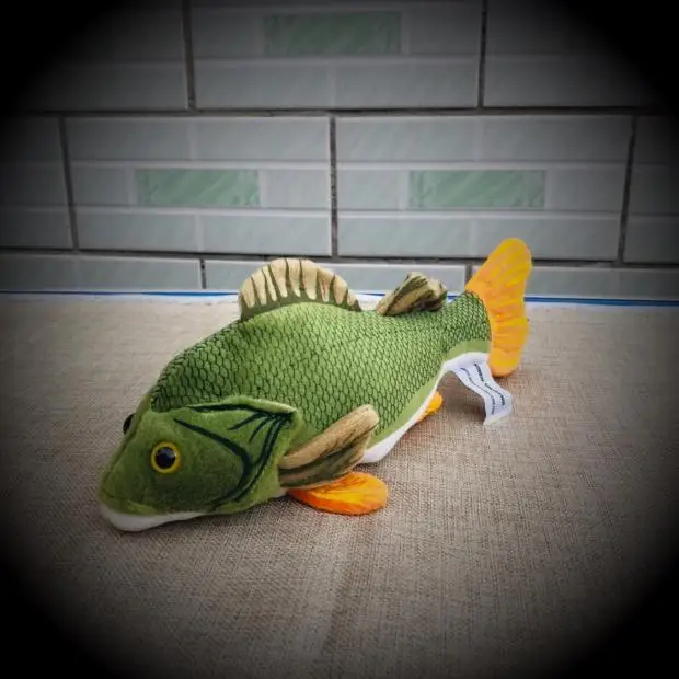 Фото Милая мягкая плюшевая игрушка-рыбка из полипропилена 16 см | Игрушки и хобби
