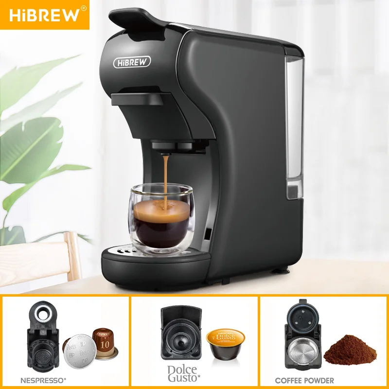 Капсульная кофемашина HiBREW 3 в 1 эспрессо капсула Dolce gusto nespresso молотый кофе kcup