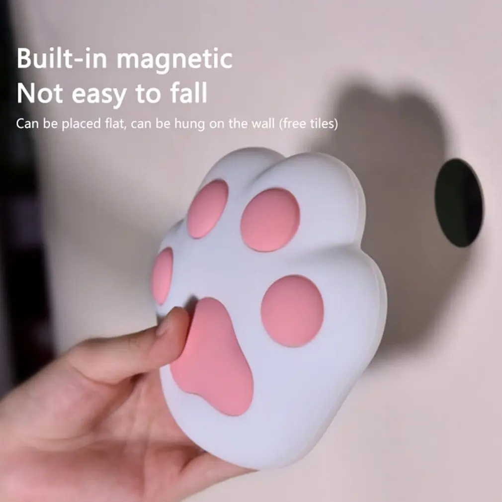 Cat Paw Silicone Night Light Cartoon USB Charging Lamp Romantic For Bedroom Livingroom Home Decoration
Cat Paw Silicone Night Light Cartoon USB Charging Lamp Romantic For Bedroom Livingroom Home Decoration