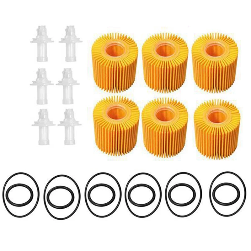 NEW-6Sets наборы масляных фильтров для Toyota Avalon Camry Highlander RAV4 Sienna Tacoma Venza Lexus 04152-YZZA1 04152-31090
NEW-6Sets наборы масляных фильтров для Toyota Avalon Camry Highlander RAV4 Sienna Tacoma Venza Lexus 04152-YZZA1 04152-31090