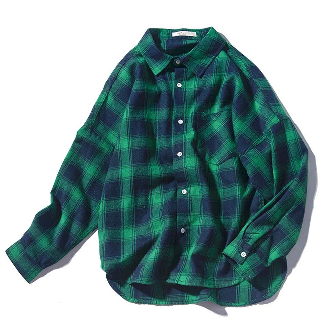 SHUJIN Men Shirts Long Sleeve Turn-down Collar Large Size 5XL Plaid Korean Style Vintage Trendy Loose Students Mens All-match
SHUJIN Men Shirts Long Sleeve Turn-down Collar Large Size 5XL Plaid Korean Style Vintage Trendy Loose Students Mens All-match