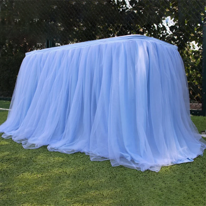 100x75cm Wedding Party Tutu Tulle Table Skirt Cover Tableware Cloth Baby Shower Party Home Decor Table Skirting Birthday Party
100x75cm Wedding Party Tutu Tulle Table Skirt Cover Tableware Cloth Baby Shower Party Home Decor Table Skirting Birthday Party