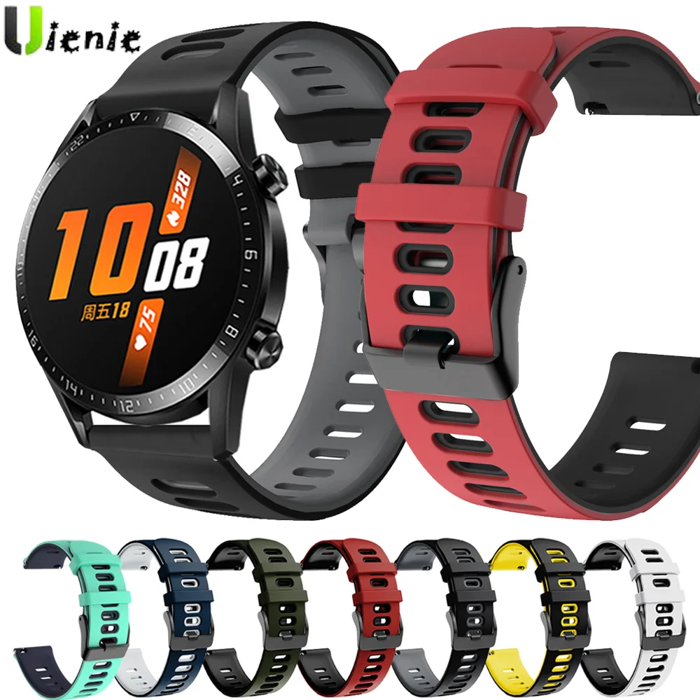 Ремешок силиконовый gt2 Correa для HUAWEI WATCH GT 2 2e 46 мм 42 мм, спортивный браслет для наручных часов, 20 мм 22 мм
Ремешок силиконовый gt2 Correa для HUAWEI WATCH GT 2 2e 46 мм 42 мм, спортивный браслет для наручных часов, 20 мм 22 мм