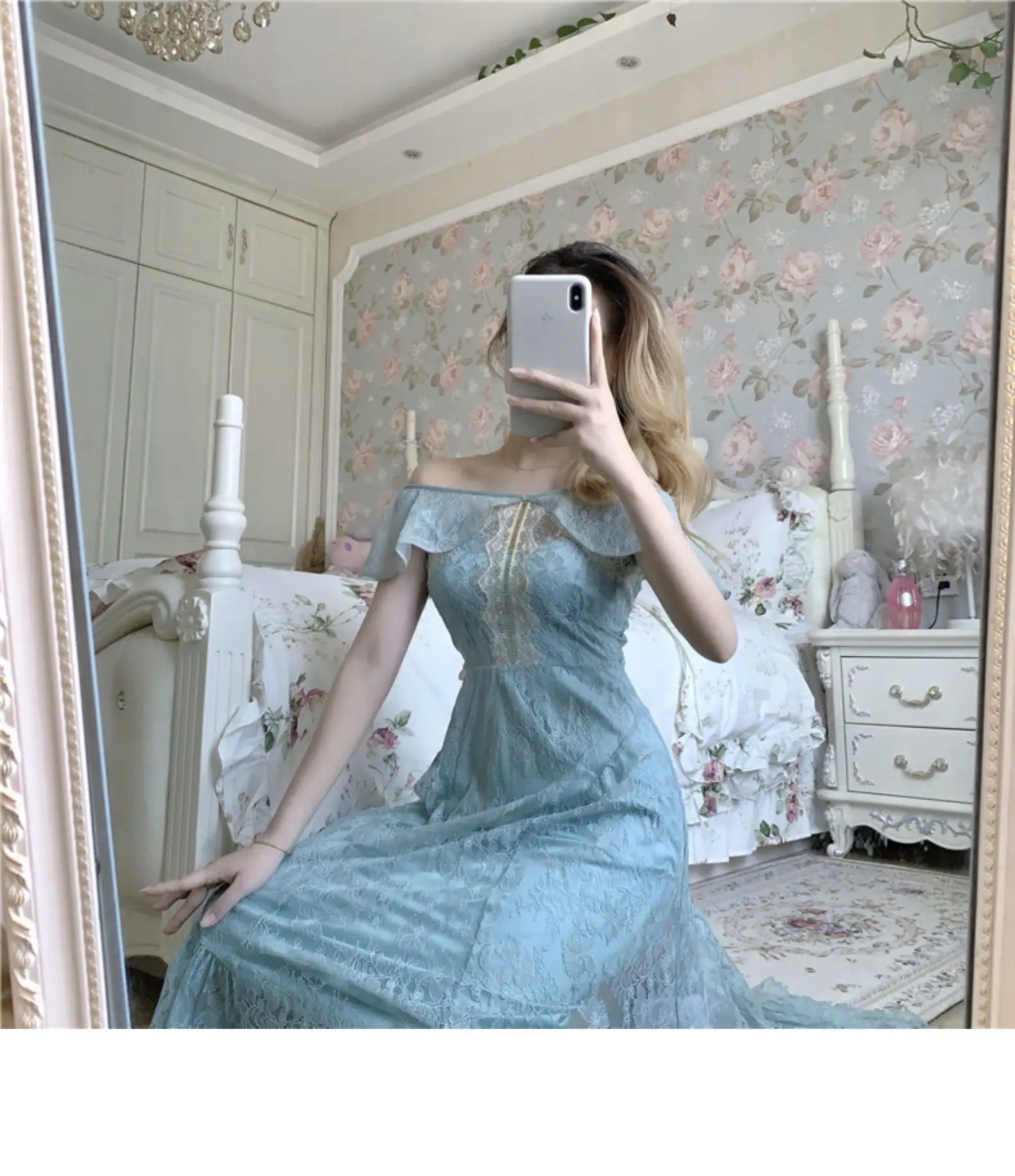 Dresses for Women Long Lace Dress Sleeveless V-neck Elegant French Chic Party Vestidos Sexy A-line Lace Oversized
Dresses for Women Long Lace Dress Sleeveless V-neck Elegant French Chic Party Vestidos Sexy A-line Lace Oversized
