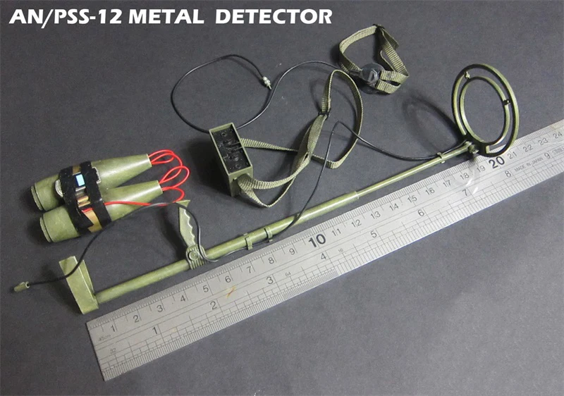 In Stock 1/6 Scale AN/PSS-12 Mine Metal Detector Mine Sweeper WWII For Army Soldier Action Accessories
In Stock 1/6 Scale AN/PSS-12 Mine Metal Detector Mine Sweeper WWII For Army Soldier Action Accessories