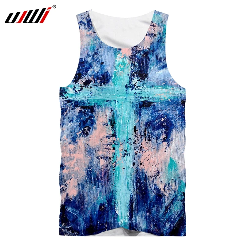 UJWI Man Latest Popular Color Cross Sleeveless Top 3D Full Printing Oil Painting Vest Plus Size Tank Top Recommend Dropship 5XL
UJWI Man Latest Popular Color Cross Sleeveless Top 3D Full Printing Oil Painting Vest Plus Size Tank Top Recommend Dropship 5XL